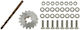 NTY Fensterheber-Reparatursatz Seat Alhambra Volkswagen Sharan Ford Galaxie EZC-VW-406