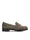Women's Moccasins in Khaki Color