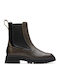 Rise Leather Women's Chelsea Boots Khaki