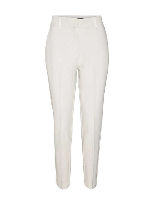 Vero Moda Women's Fabric Trousers in Tapered Li...