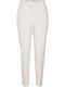 Women's Fabric Trousers Tapered Line Gray