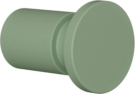 Pam & Co Кука Баня Единично с винтове ​2.2x5см Зелено