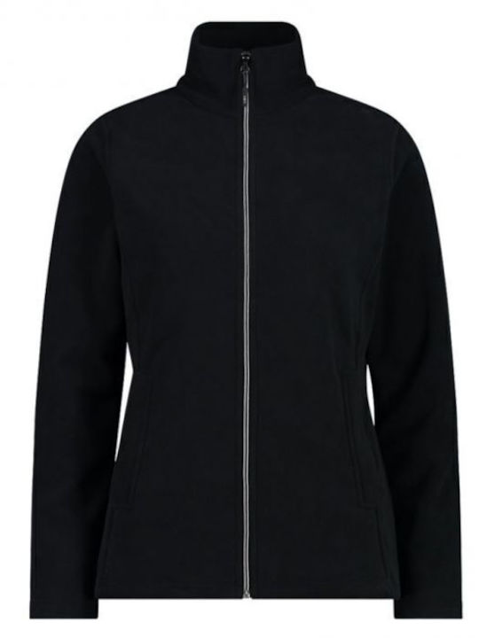CMP Women's Cardigan with Zipper Black
