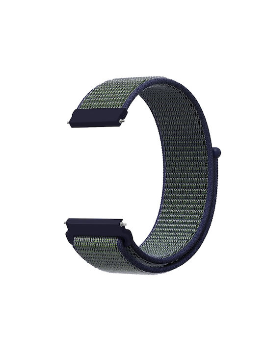 Braided Watch Strap Fabric Gray (Galaxy Watch 42mmHuawei Watch 4 / Watch 4 Pro)