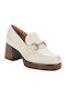 Pantofi cu toc Albe