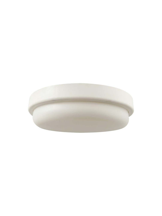 V-TAC Outdoor Ceiling Flush Mount with Integrated LED in White Color 10195