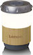 Lenco BTL-030BA Ηχείο Bluetooth 3W με Διάρκεια Μπαταρίας έως 40 ώρες Bamboo-White