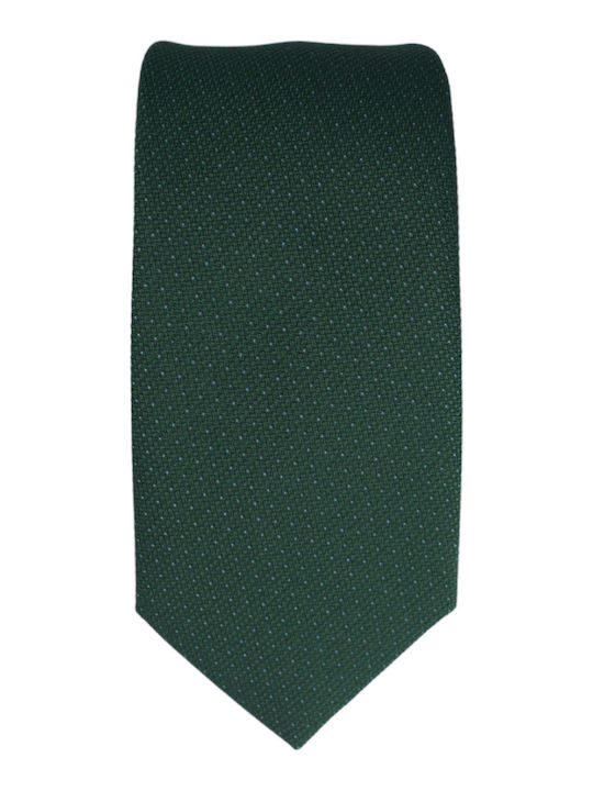 Venturi Herren Krawatte Monochrom in Grün Farbe