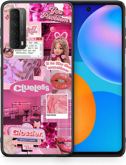 Smartfits Pink Love Back Cover Ροζ (Huawei P Smart 2021)