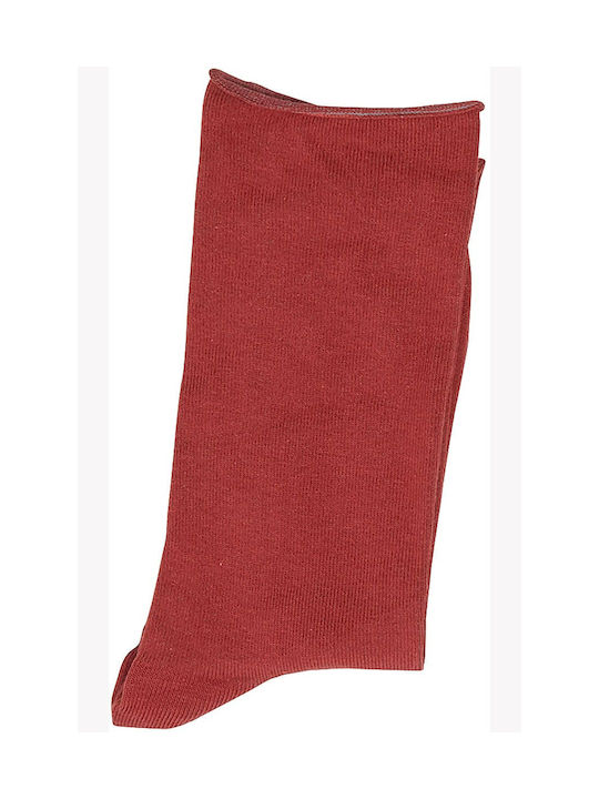 ME-WE Einfarbige Socken Rot 1Pack