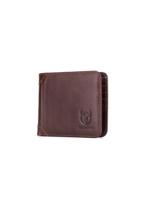 Bull Captain Men's Leather Wallet Brown