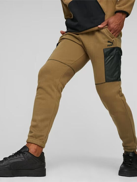 Classics Cargo Pantaloni de trening cu Elastic Maro
