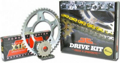 JT Sprockets Kette & Ritzel-Kit für Honda Transalp