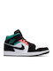 Air  1 Mid Herren Stiefel White / Black / Pink / Green