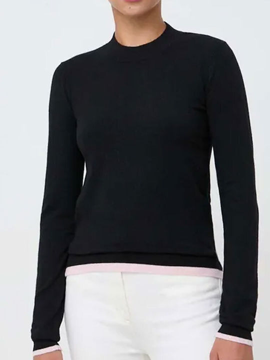 Silvian Heach Women's Long Sleeve Sweater Black