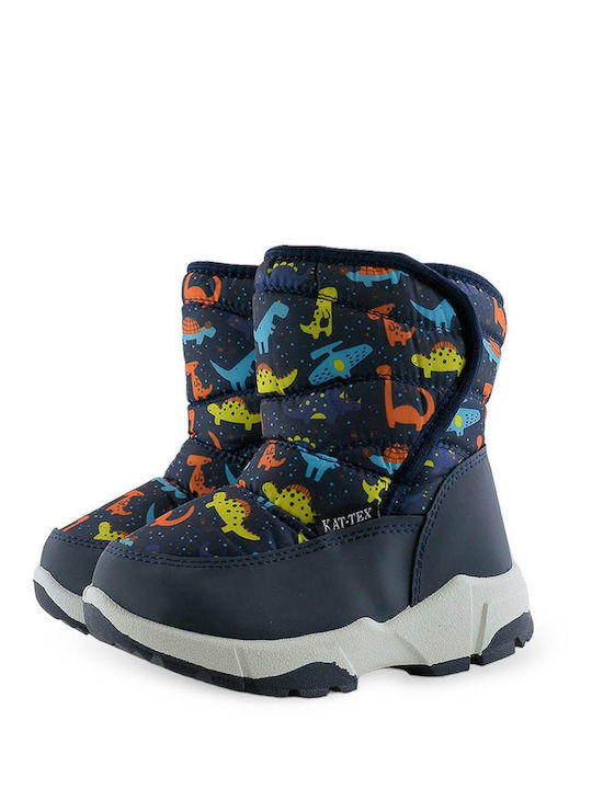 Kids Wellies with Internal Lining Blue