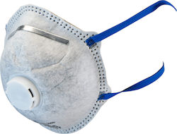 Bormann Protective Mask FFP2 with Valve Gray 053224 1pcs