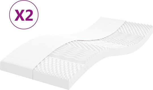 vidaXL Einzel Matratze Schaum 90x190x10cm
