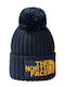 Beanie Unisex Beanie Knitted in Blue color