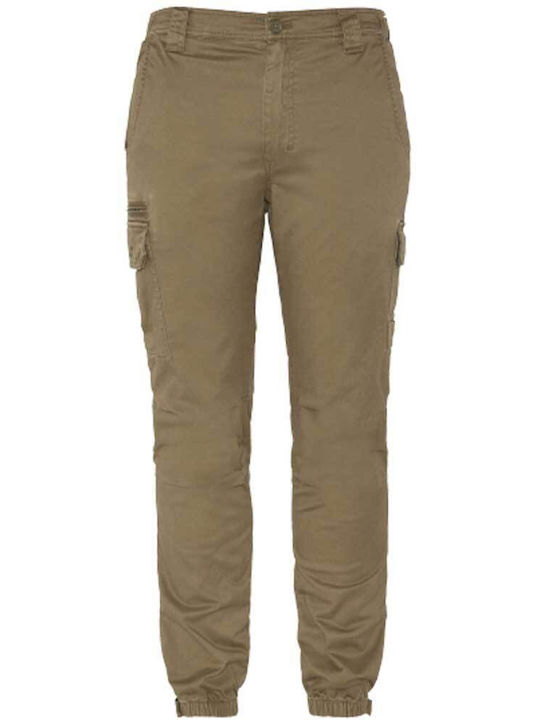 Schott Men's Trousers Cargo Khaki