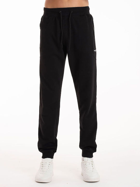 Magnetic North Men's Sweatpants with Rubber Black