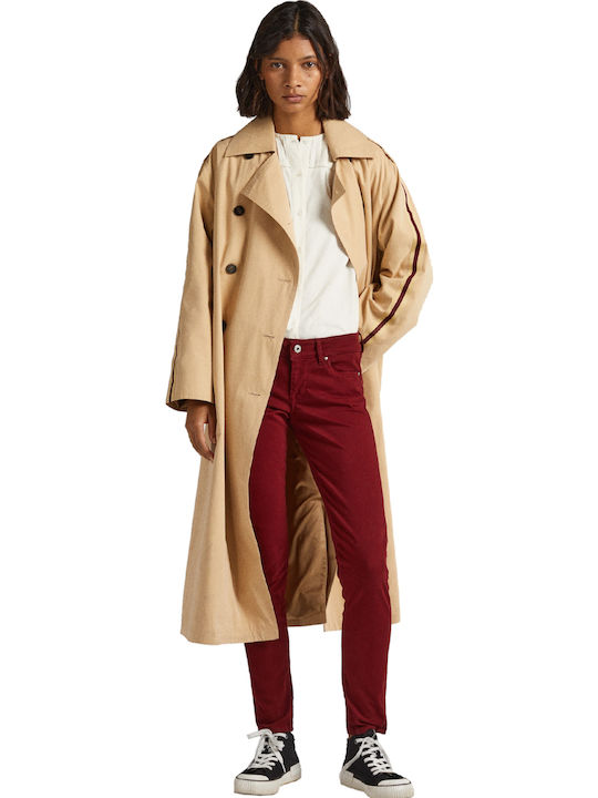 Pepe Jeans 'soho' Women's Fabric Trousers Skinn...