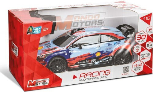 Mondo Motors Hyundai i20 WRC Remote Controlled Car Blue