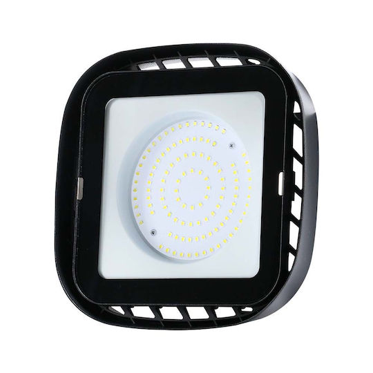 V-TAC Lumină clopot comercială 200W Alb rece 17540lm cu LED încorporat Alb Ø32.6xÎ8cm
