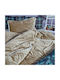 Kentia Ivanna Μαξιλαροθήκη με Φάσα 26 Beige 50x70εκ.