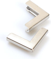 Handibrand Metal Accessory for Knitted Bag Silver