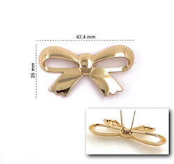 Handibrand Label for Knitted Bag Gold