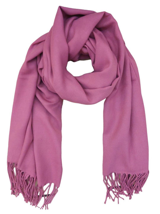 Women's Silk Scarf Purple