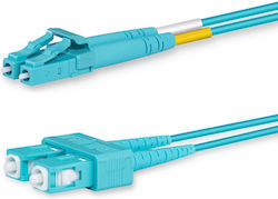 Lanview LVO231480 Οπτική Ίνα LC-SC 10m Πολύχρωμη