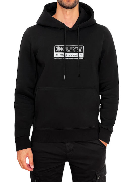 3Guys Men's Sweatshirt Black