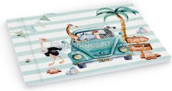 Tsantakides Baptism Guest Book Made of Cardboard