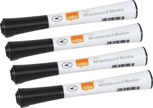 Nobo Marker Black 4Stück