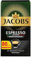 Jacobs Espresso Coffee Arabica Exclusiva Ground in Box 250gr