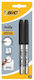 BIC Ανεξίτηλοι Μαρκαδόροι Black 0.9mm Σετ 2τμχ