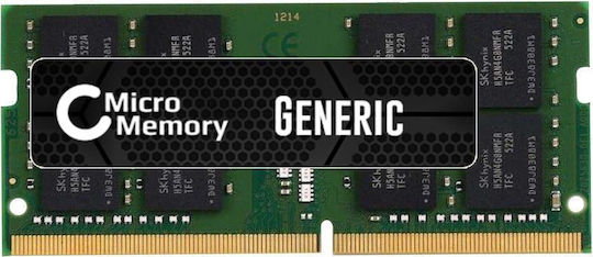 CoreParts DDR4 με Module 1x16GB και Ταχύτητα 2666 για Laptop