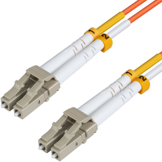 Microconnect Καλώδιο Οπτικής Ίνας LC/UPC-LC/UPC 2m Πορτοκαλί