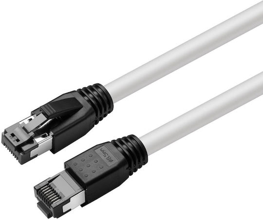 Microconnect S/FTP Kat.8.1 Netzwerkkabel Ethernet 5m Weiß