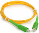 Microconnect Optische Faser Kabel SC/APC-SC/APC 7m Gelbe