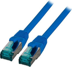 EFB S/FTP Cat.6a Network Cable Ethernet 0.15m Blue