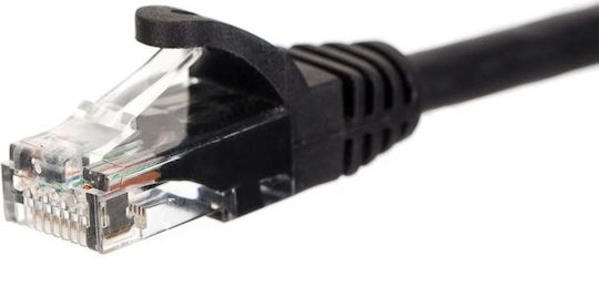 Netrack U/UTP Cat.5e Кабел за Ethernet мрежа 3м Черен 1бр