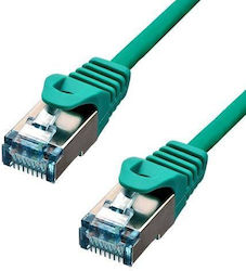 ProXtend 6ASFTP-015GR S/FTP Cat.6a Καλώδιο Ethernet 1.5m Πράσινο