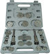 Silver Star Car Hand Tools Brake Set 21 Pieces for Alfa Romeo Audi Citroen Honda Jaguar Land Rover Mazda Mercedes Benz Mitsubishi Nissan Renault Saab Subaru Toyota VW