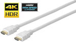 Vivolink Cable HDMI male - HDMI male 5m White