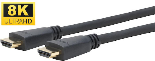 Vivolink HDMI 2.1 Кабел HDMI мъжки - HDMI мъжки 2м Черен