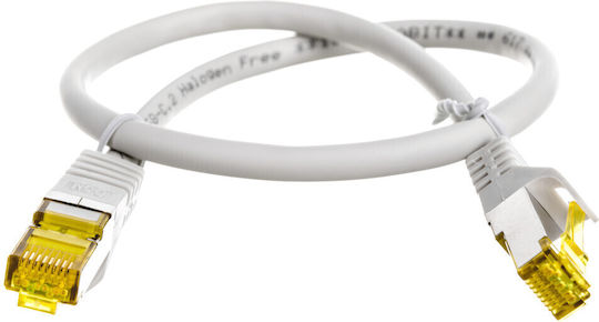 Goobay S/FTP Kat.7 (10Gbps) Netzwerkkabel Ethernet 0,5m Graues