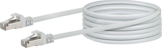 Schwaiger S/FTP Cat.6 Gigabit Network Cable Ethernet 20m White